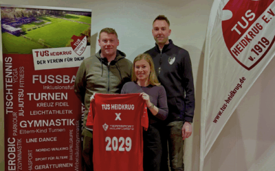 TuS Heidkrug verlängert Partnerschaft mit Teamsportausstatter Philipp Lorenz
